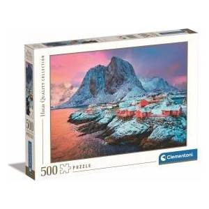 Clementoni Puzzles 500 HQ Hamnoy Village