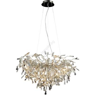 NEDES Кристален пендел 13xG9/40W/230V хром (ND3970)