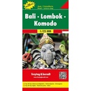 Mapy a průvodci Indonésie Bali Lombok Komodo mapa Freytag 1:125 000