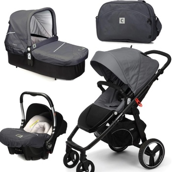 Casualplay Loop autosedačka Baby 0plus vanička Cot a Bag Metal 2015