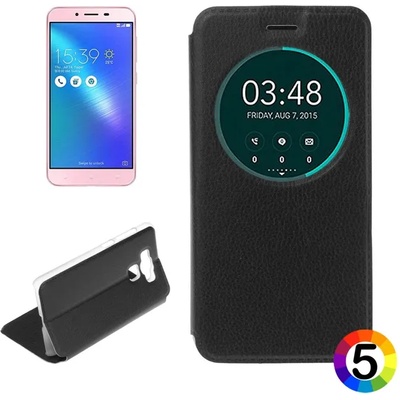 ASUS Zenfone 3 Max ZC553KL Window Кожен Калъф и Протектор