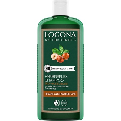 Logona šampón pre hnedé až čierne a farbené vlasy Orech 250 ml