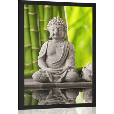 Plakát harmonický Buddha - 40x60 no frame