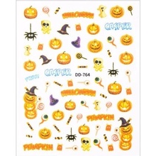 Nail decals Samolepka Halloween Casper,dýně DD-764