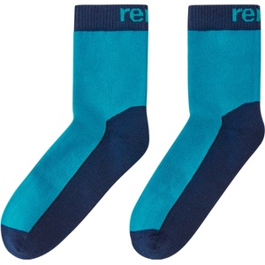 Reima Детски мериносови чорапи Reima Kid's Villalla Sports socks - Aquatic Blue - размер 34-37 (EU) (201-8440-0614)