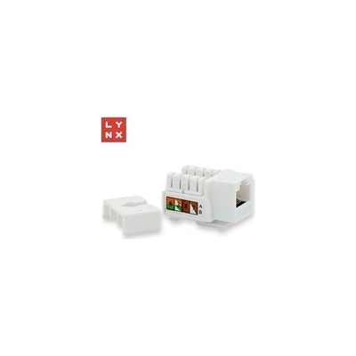 LYNX keystone UTP Cat5e, 90 stp., bílý