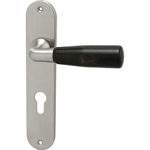 HOLAR WSS 01 štítové WC 90 mm kľučka/kľučka matný satin/eben