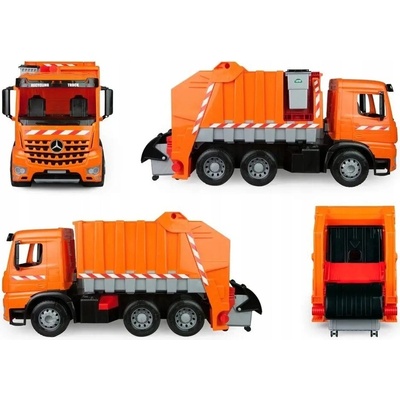 Lena Popelářské auto Aroc s nálepkami 74 cm 02168