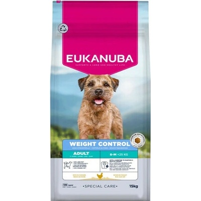 Eukanuba Special Care Small & Medium Breed Adult Dogs Weight Control 12 kg