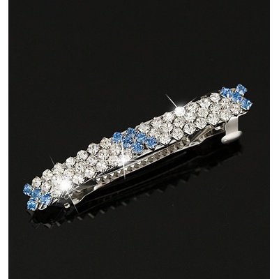 Naishide Jewelry Spona do vlasů s modrými kamínky