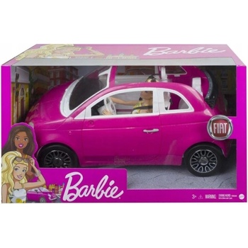 Mattel Barbie auto Fiat 500 a bábika