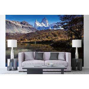 DIMEX ART Самозалепваща се флизелинова фототапета езеро в патагония 375 x 250 см