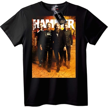 NOONEBRAND Тениска Metal Hammer - L, White
