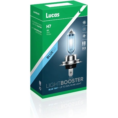 Lucas Blue Light Booster H7 PX26d 12V 55W