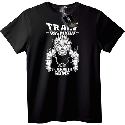 NOONEBRAND Тениска Train Insaiyan - 2XL, Black