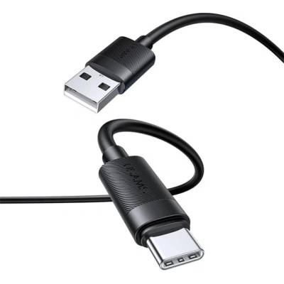 USAMS Кабел за данни USAMS U94 USB - Type-C, 100 cm, ЧЕРЕН SJ777USB01 (SJ777USB01)