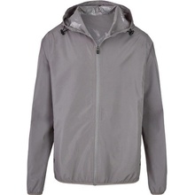 Miners mate unisex vetrovka s kapucňou MY1010 Grey Solid