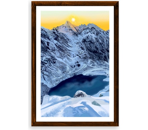 Poster Kôprovský štít