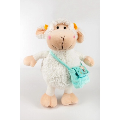 sleep-well.cz ovečka s taškou mentolová 30 cm