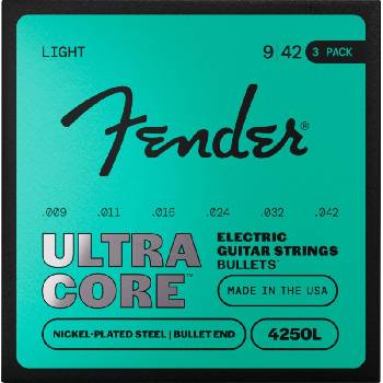 Fender UltraCore 4250L Gauges 9-42 3-Pack Струни за електрическа китара (0733250603)