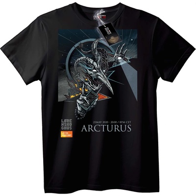 NOONEBRAND Тениска Arcturus Живи концерт - 2XL, Black