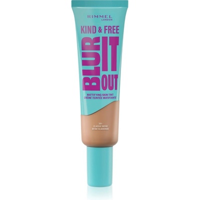 Rimmel Kind & Free Blur It Out лек хидратиращ фон дьо тен SPF 20 цвят 201 Classic Beige 30ml