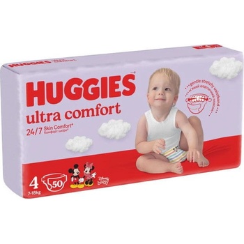 Huggies Ultra Comfort Jumbo 4+ 10-16 kg 50 ks