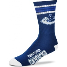 For Bare Feet ponožky Vancouver Canucks 4 Stripes Crew