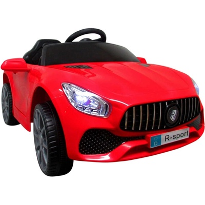 R-Sport Cabrio B3 Elektrické auto so zvukovými a svetelnými efektmi + diaľkové ovládanie 6V červená