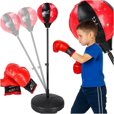 Dětský boxovací míč s příslušenstvím 87–120 cm