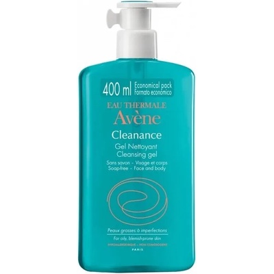 Avène Почистващ гел за чувствителна и мазна кожа , Avene Cleanance , 200 ml