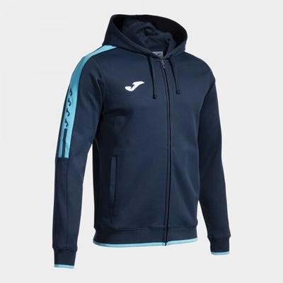 Joma Olimpiada Zip-up Hoodie Navy Fluor Turquoise