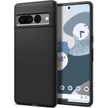 Image 1 of Spigen Противоударен Калъф за Google Pixel 7 Pro, Spigen Liquid Air Case, Черен (ACS04723)