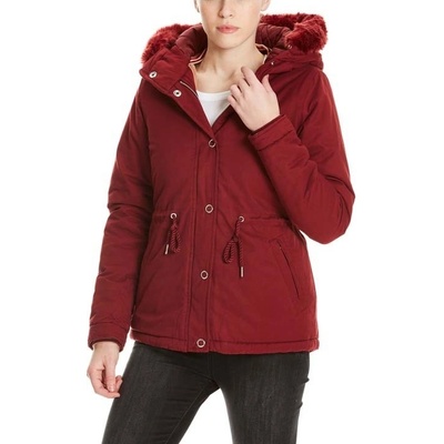 Bench Padded Jacket With Fur Lining Cabernet