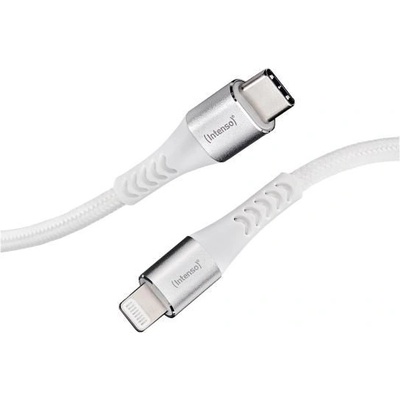 Intenso USB-C към Lightning мъжки/мъжки кабел 1, 5 м, бял 7902002 (7902002)