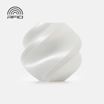 Bambu Lab PLA Silk - White 1,75 mm; 1 kg