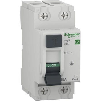 Schneider Electric SE ДТЗ Easy 9 2P 25A 30mA тип AC 6kA 2 мод. - EZ9R32225 (EZ9R32225)