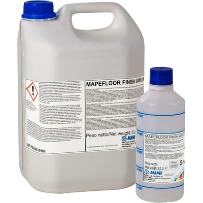 MAPEI Mapefloor Finish 54 W/S dvousložkový polyuretanový transparentní saténový nátěr 11 l (10 l složka A + 1 l složka B)