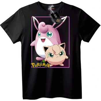 NOONEBRAND Тениска Pokémon Wigglytuff и Jigglypuff - S, White