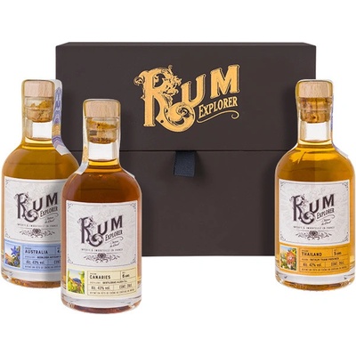 Rum Explorer 41% 3 x 0,2 l (set)