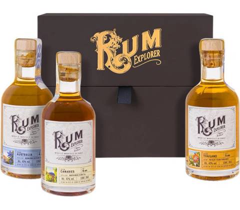 Rum Explorer 41% 3 x 0,2 l (set)