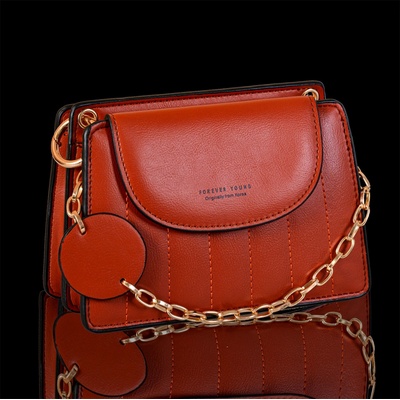 Aaryans dámská malá crossbody kabelka SL004 hnědá