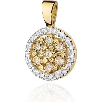 Blink Blink prívesok s Champagne diamantami 4618ZchDB