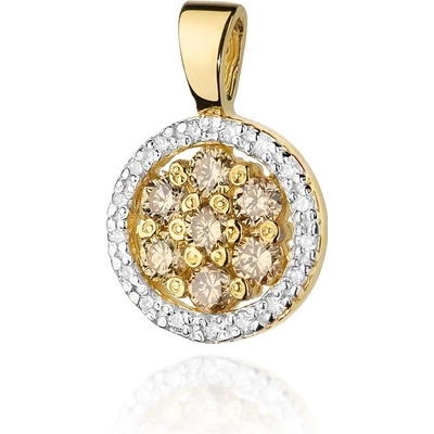 Blink Blink prívesok s Champagne diamantami 4618ZchDB