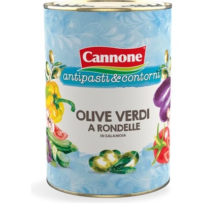 Cannone Olivy zelené krájené 4 kg