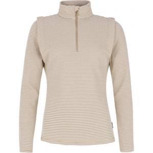 Protest Дамски поларен пуловер Protest Women's PRTIvory 1/4 Zip Active Top Jumper - Bamboo Beige - размер 42 (EU) (105-7184-0115)