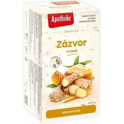Apotheke Zázvor a med 20 sáčků