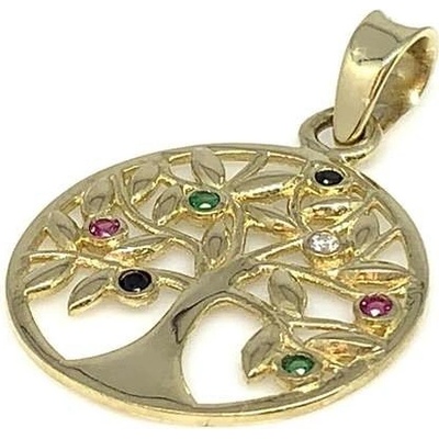 Diante Zlatý přívěsek strom života 59634274