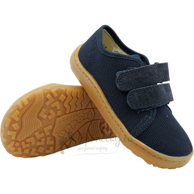 Froddo detské barefoot plátenky G1700379-8 dark blue