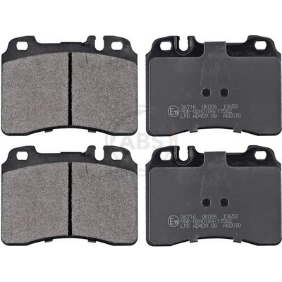 Sada brzdových platničiek kotúčovej brzdy A.B.S. 36716